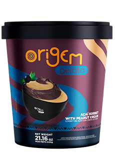 AÇAÍ E GUARANÁ COM CREME DE AMENDOIM 21.16OZ | 600G