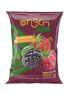 POLPA DE FRUTAS VERMELHAS 3.52OZ | 100G