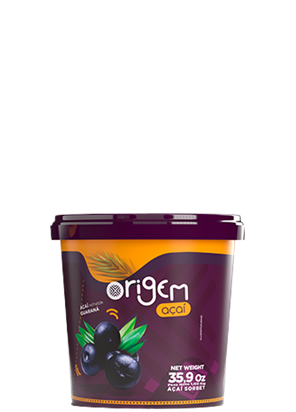 AÇAÍ WITH GUARANA SWEETENED 35.9OZ | 1.02KG