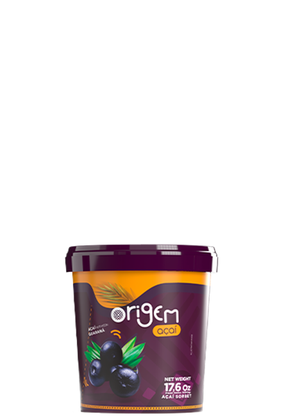 AÇAÍ WITH GUARANA SWEETENED 17.6OZ | 500G